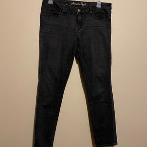 American Eagle black jeggings
